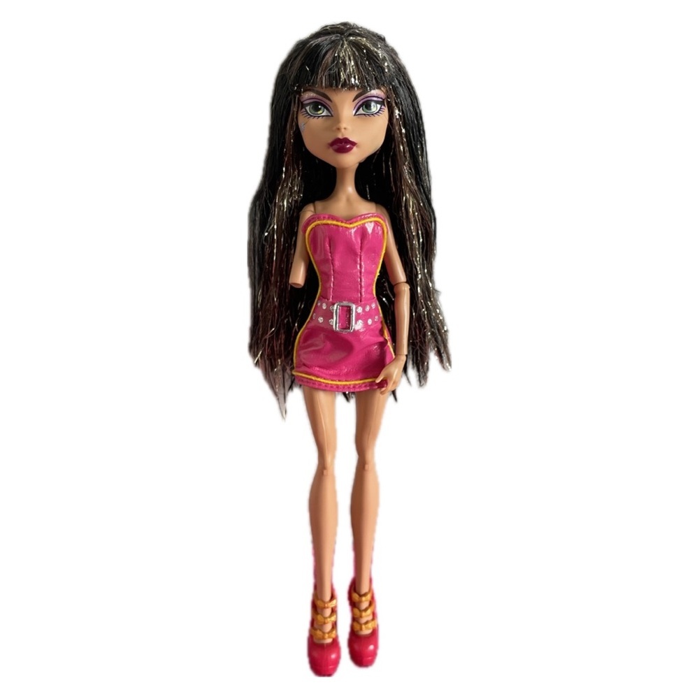 Monster High Cleo with Gold Tinsel Hair